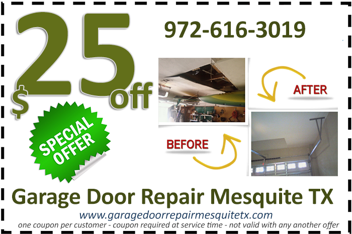Garage Door Repair Mesquite TX Special Offers
